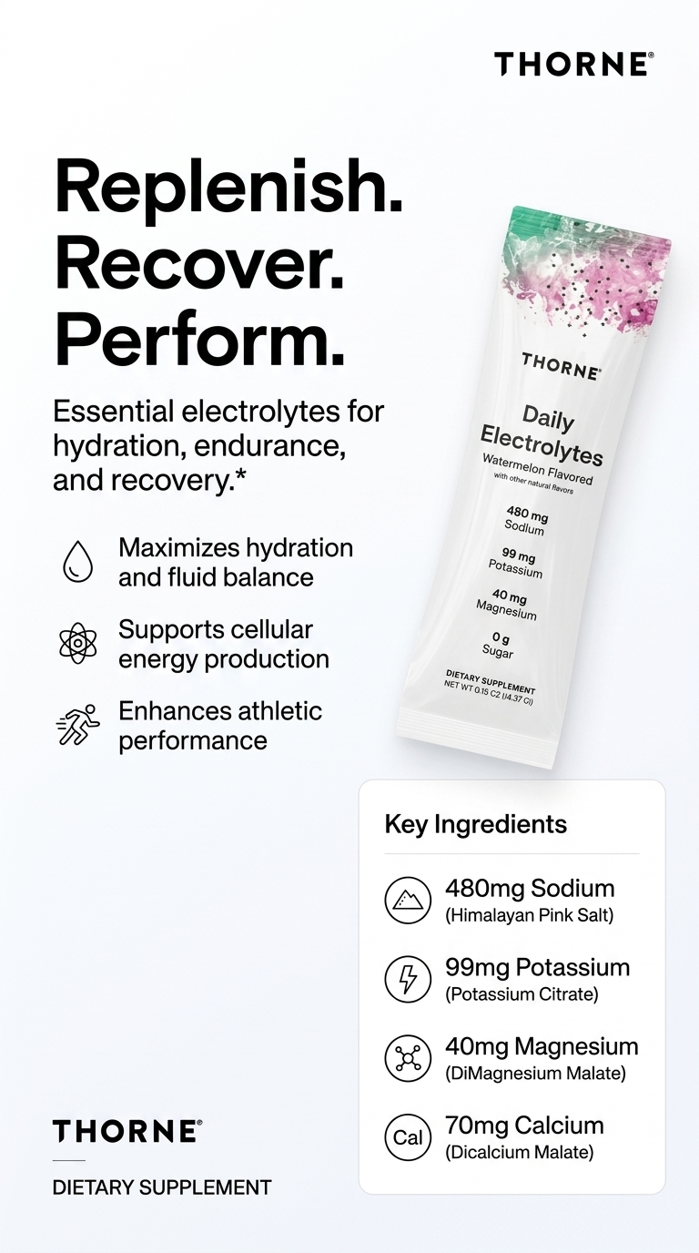 Thorne Daily Electrolytes static ad